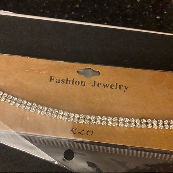 Jewelry - Two Layer Rhinestone Choker